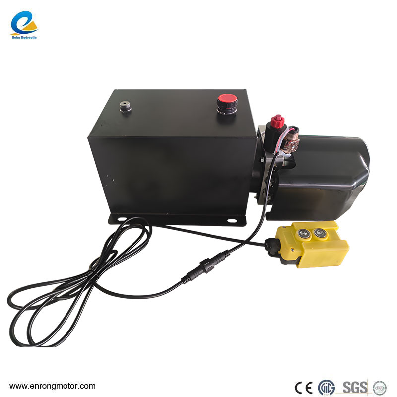 12V3KW12L Single Acting (incluso il controllo del filo) Unità di potenza idraulica