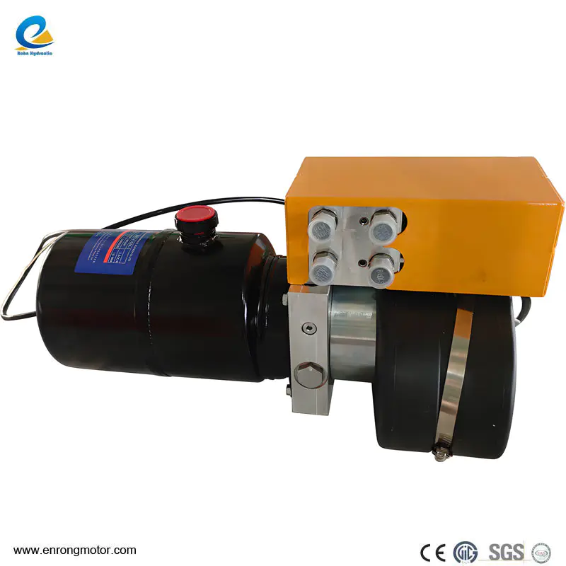 24V 3KW 3,7L ESPORTAMENTO UNITÀ DI ALIMENTAZIONE IDRAULICA